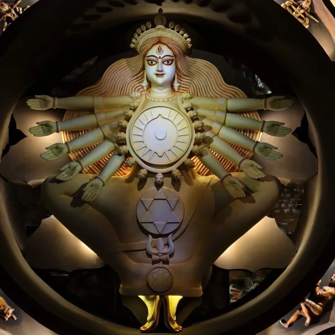 Nearby pandal